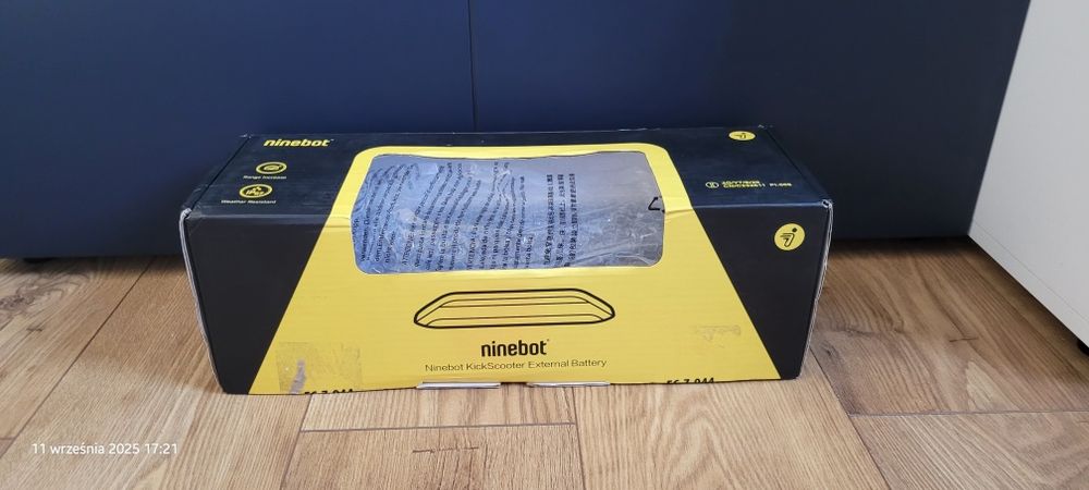 Dodatkowa bateria do hulajnogi elektrycznej ninebot