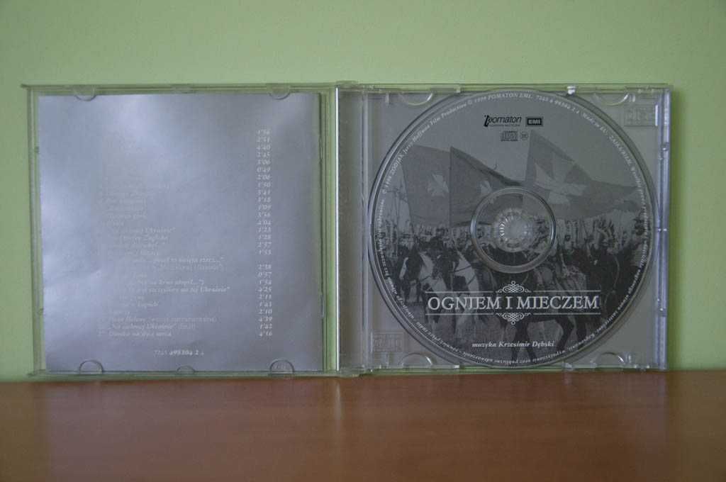 Płyta CD muzyka z filmu Ogniem i Mieczem