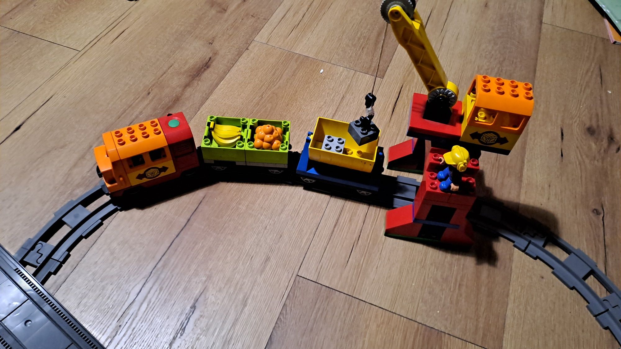 Lego duplo 10508 pociąg tory kolejka