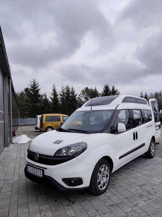 Fiat Doblo xl * rampa * PFRON * przewóz osoby niepełnosprawnej *