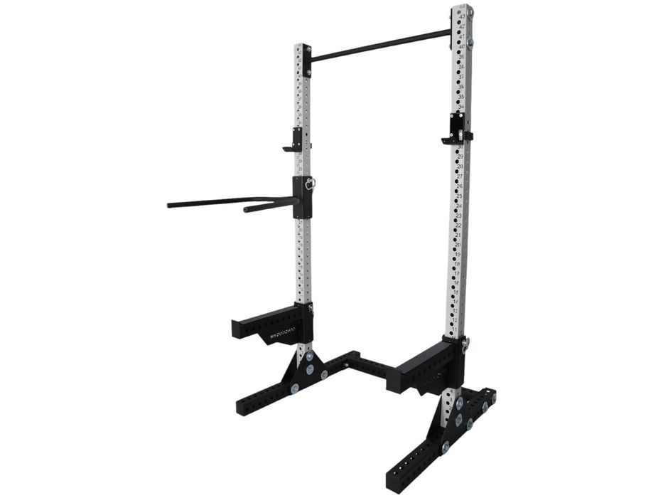 HALF RACK 80x80x3 + belki asekuracyjne + haki / klatka