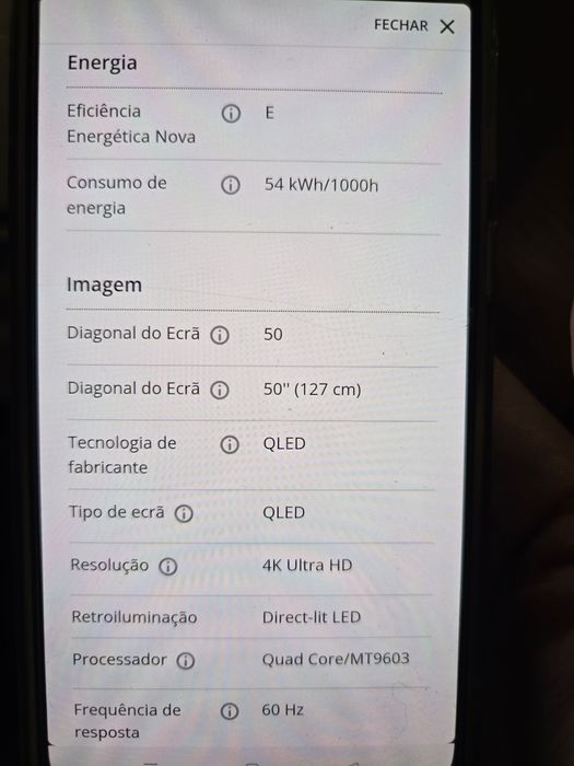 SMART TV Hisense 50 polgadas