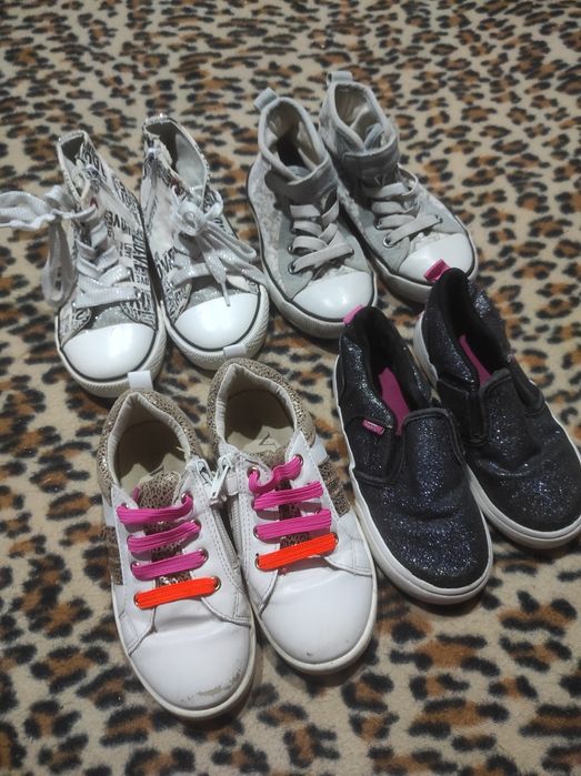 Tenisówki dziewczęce zestaw