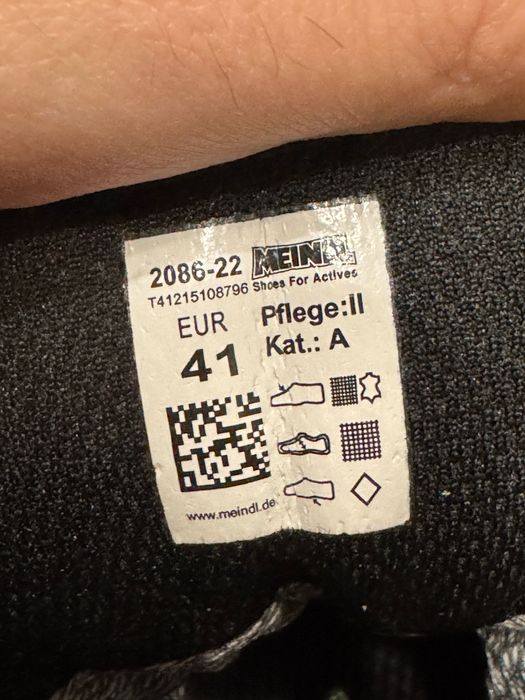 Черевики трекінгові Meindl Minnesota Gore-tex 41р 26см оригінал