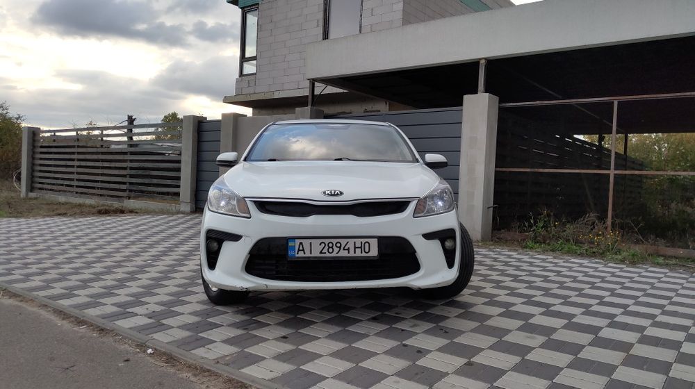 Kia rio 4 2018 гбо