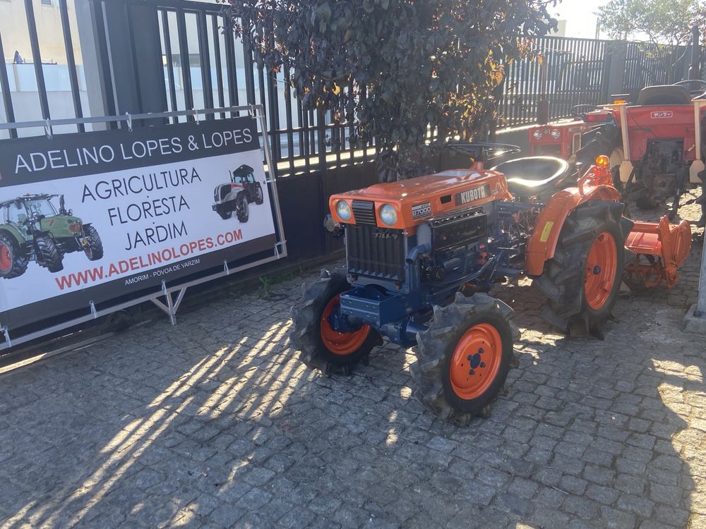 trator kubota tracao 4 rodas com fresa