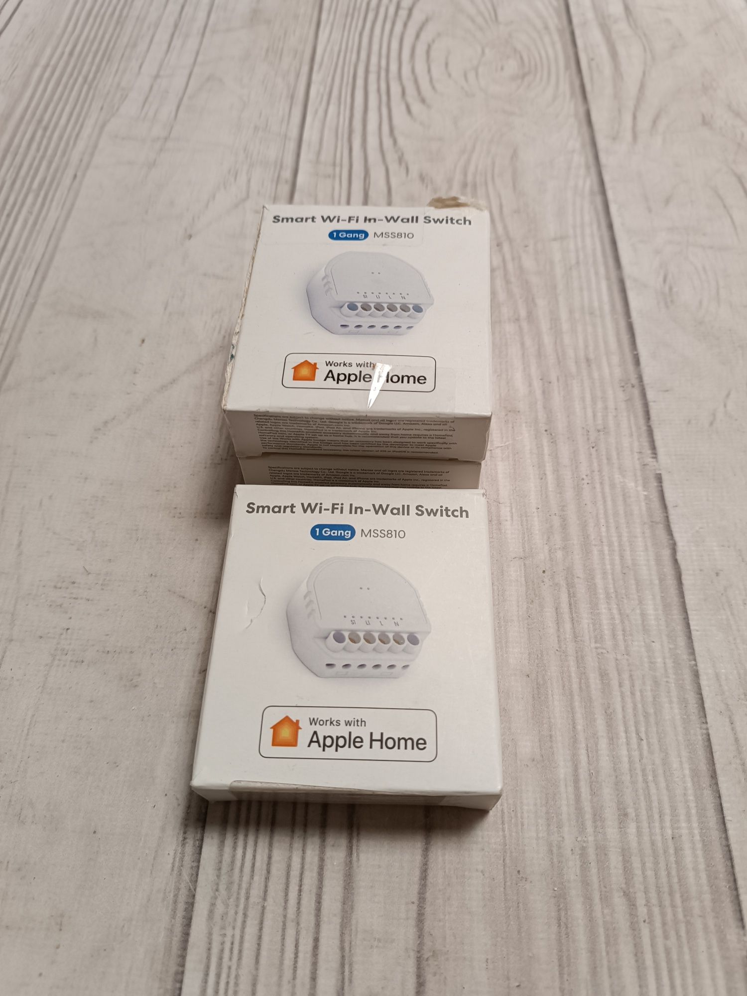 Meross Smart Wi-Fi In-Wall Switch MSS810HK розумне реле Apple HomeKit
