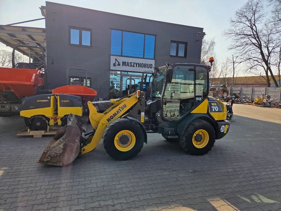 Komatsu Ładowarka Kołowa KOMATSU WA70-7 łyżka + widły  Super Okazja !!