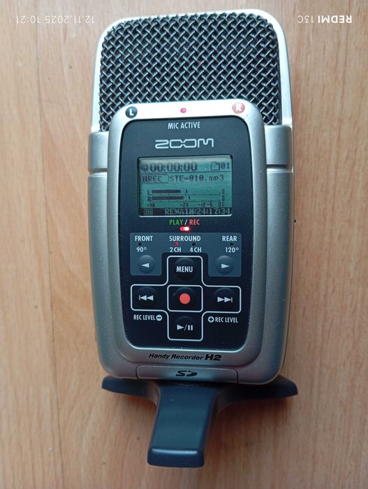 Cyfrowy rejestrator dźwięku ZOOM H2