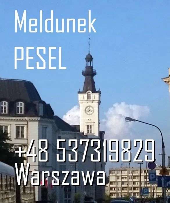 PESEL Meldunek Karta Pobytu прописка временная temporary registration