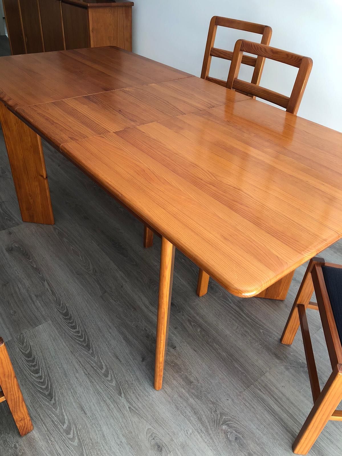 Mesa de sala pinho mel
