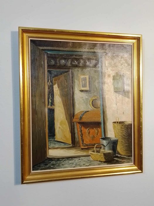 Staty obraz na płótnie Borge Ball (1906 -1979) .