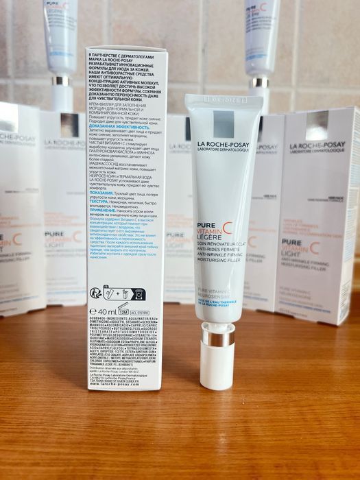 Крем-філер антивіковий La Roche Posay Pure Viamin C для чутливої шкіри