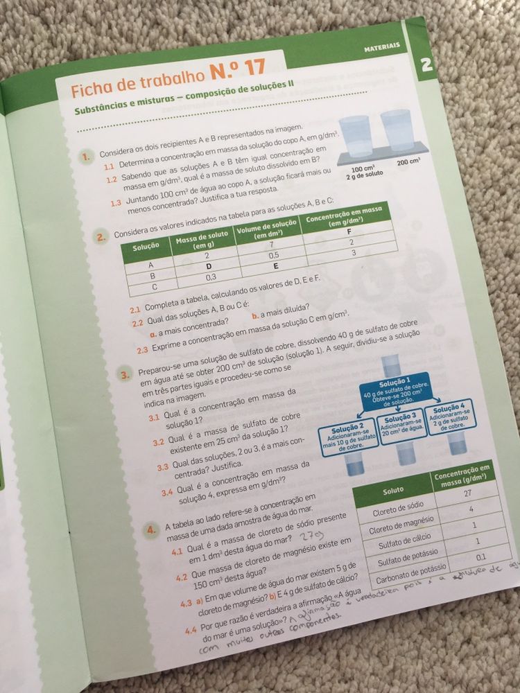 Manual FQ 7°ano Texto editora