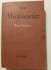 Adam Mickiewicz "Pan Tadeusz" czytelnik 1984