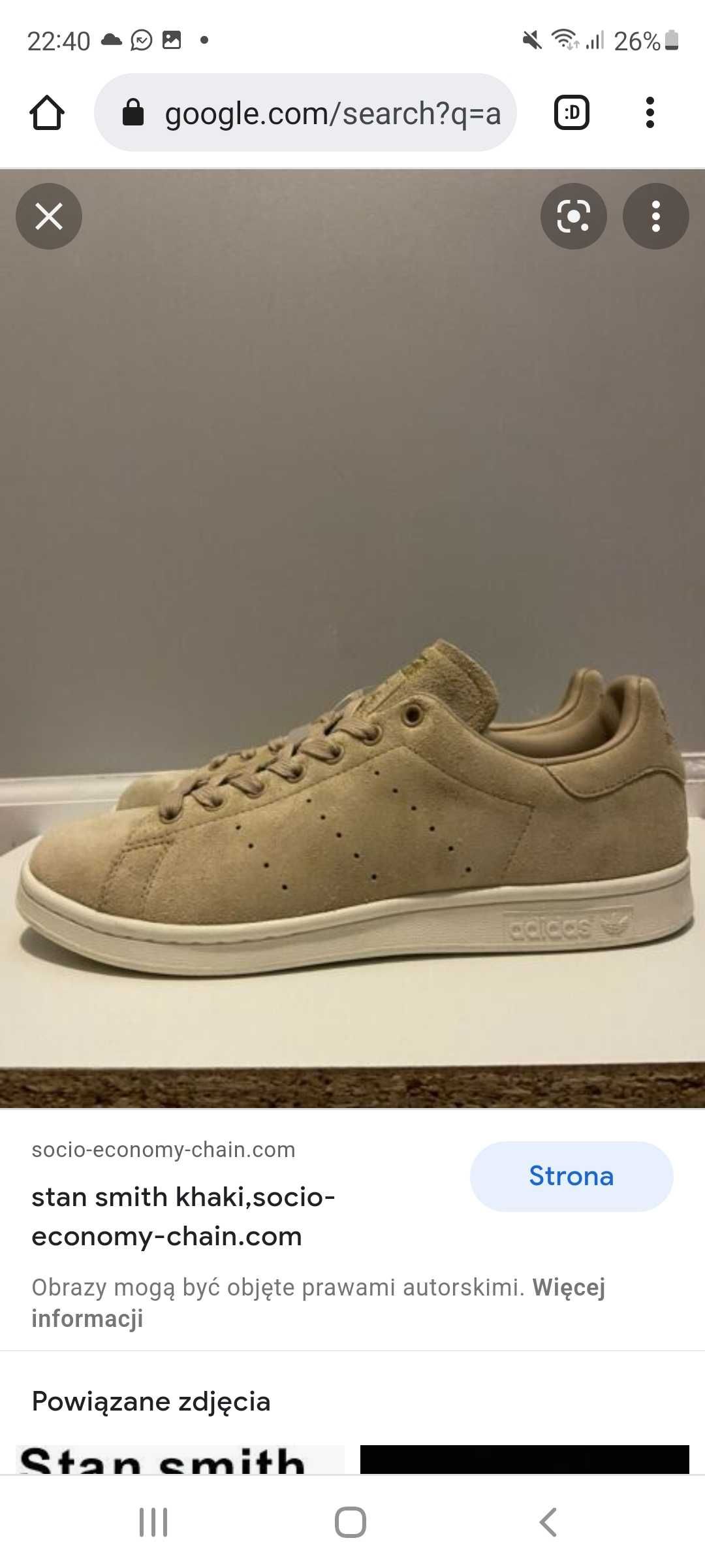 Adidas stan smith rozm 36,36,5