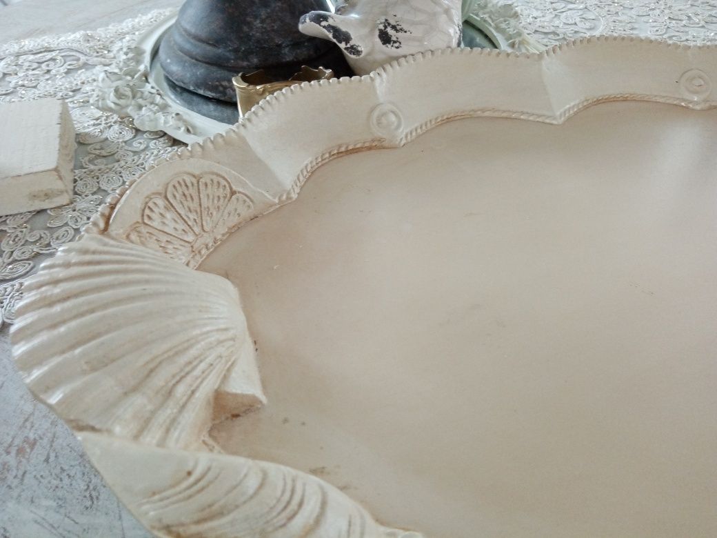 Patera, taca, shabby chic, prowansalski