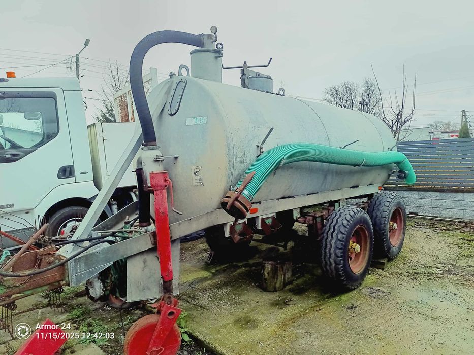 Beczka asenizacyjna  6000l. recordia  pomot chojna 5000l