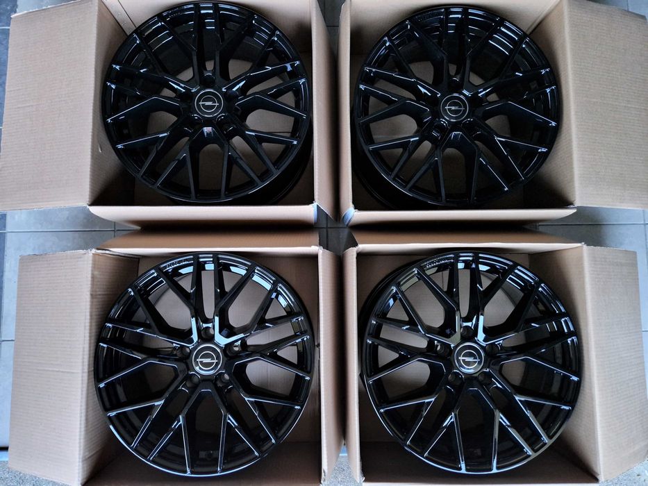 Alufelgi 17 5x120 Opel Insignia A Czarne Nowe ! 411#