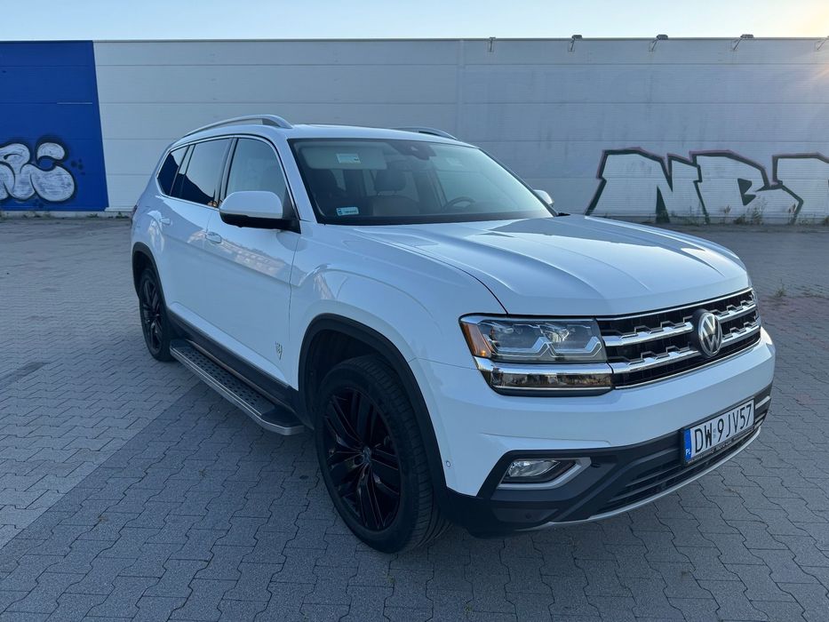 Volkswagen Atlas Faktura VAT Stan idealny, jeden właściciel, serwisowany VW, detailing