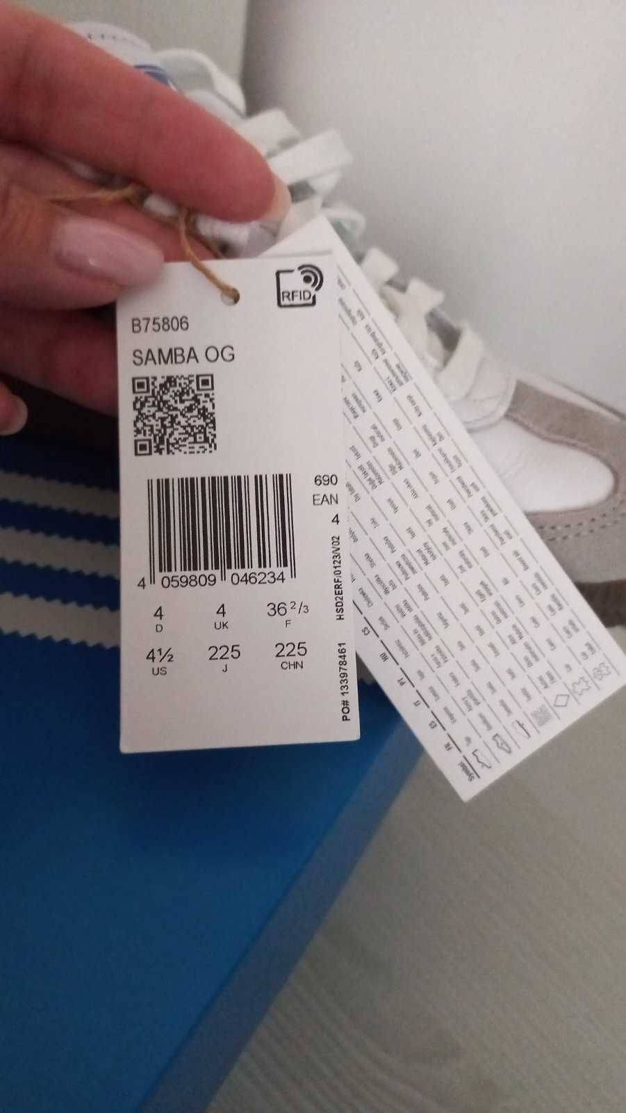 Кроссовки - Adidas Samba OG-оригинал-36 размер.