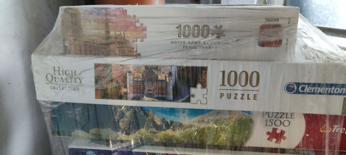 Puzzle różne głównie 1000 elementów