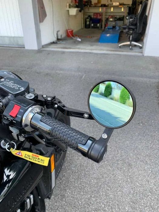 espelhos de moto tipo cafe racer