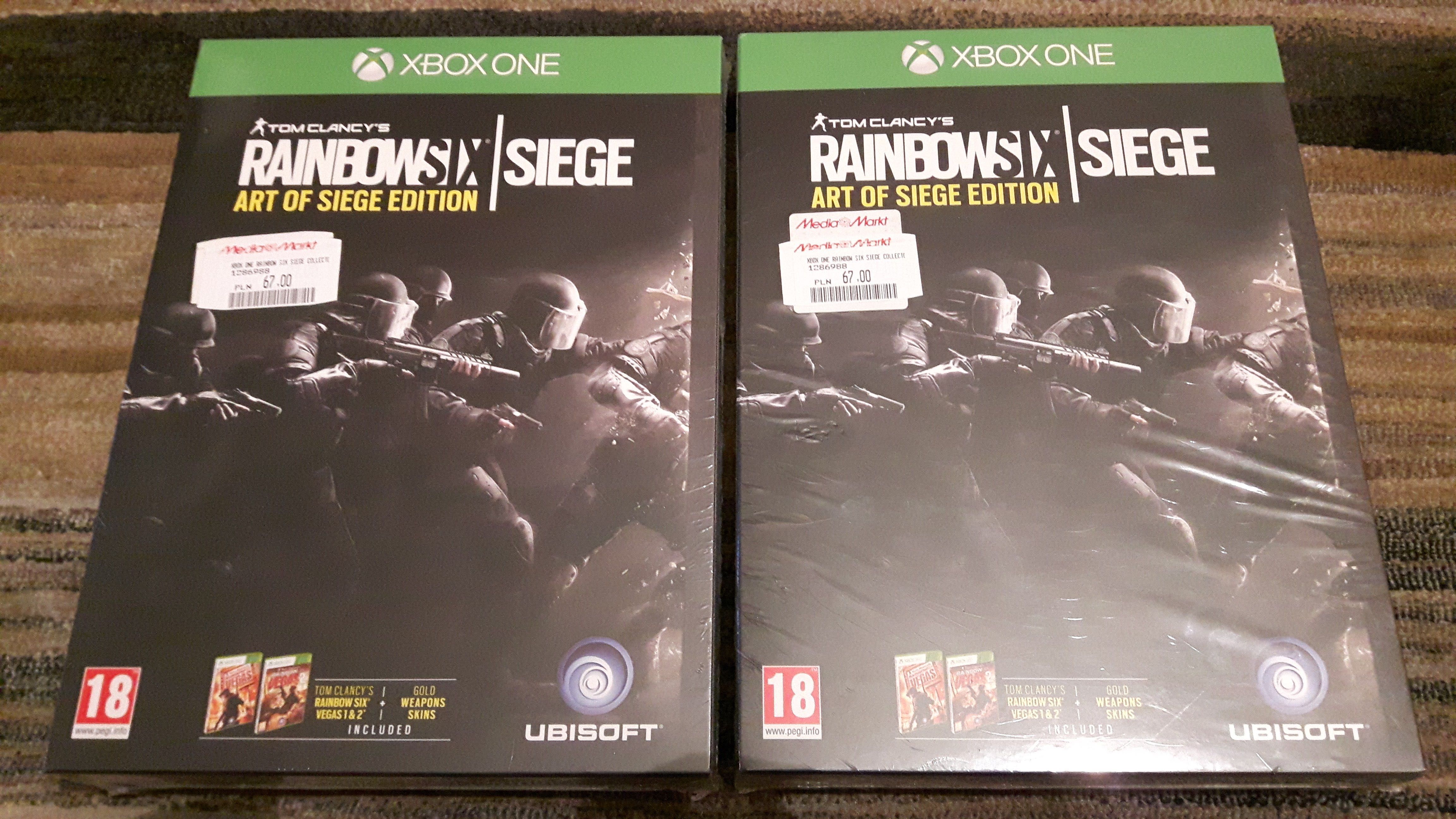 Rainbow Six Siege Art Of Siege Edition, Nowa, Xbox, Folia