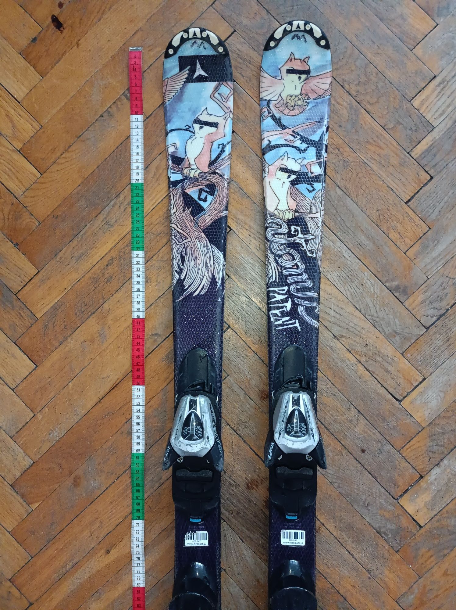 Narty 120cm używane