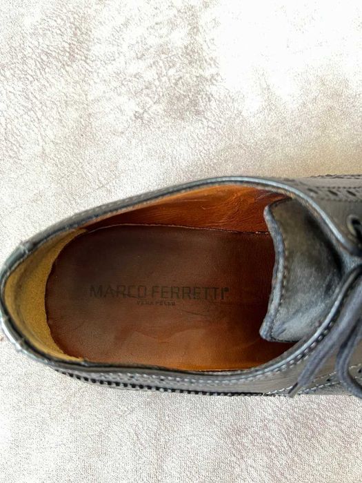 Оригінальні Шкіряні Броги Marco Ferretti 27см