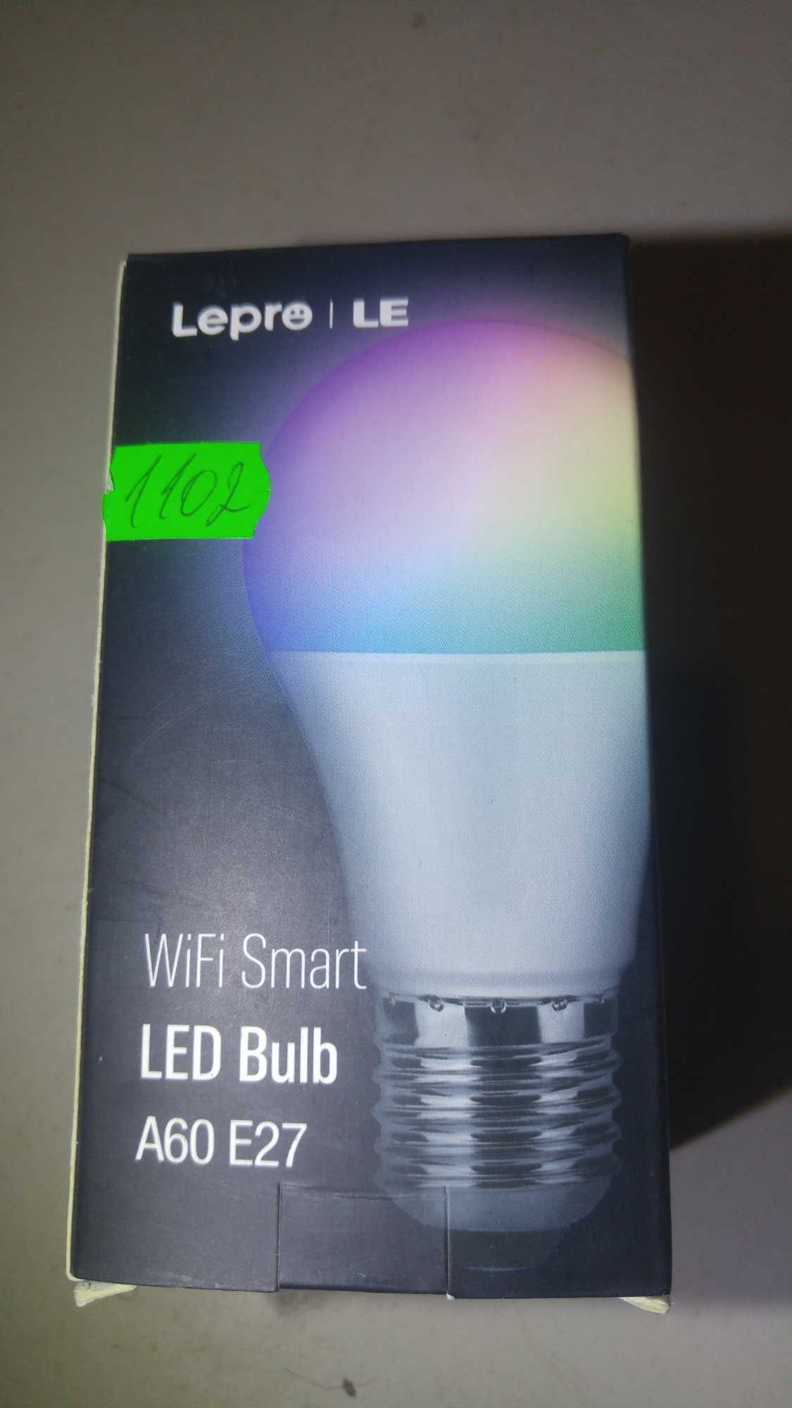 Умная многоцветная RGB LEd лампа