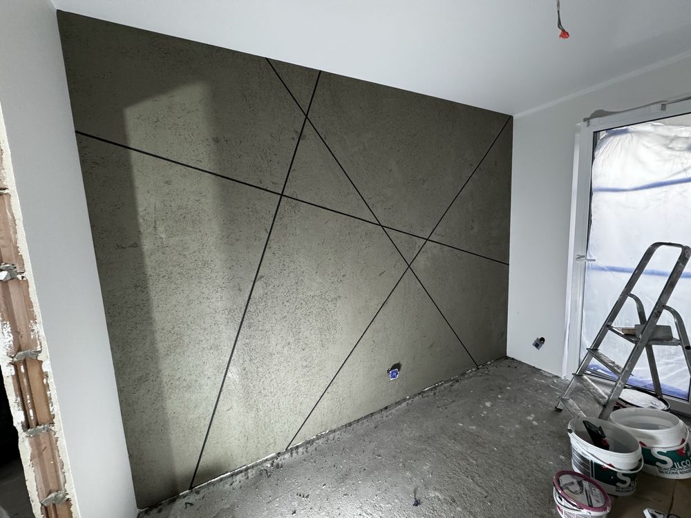 Tynki dekoracyjne surowy beton architektoniczny terminy od 09.2025
