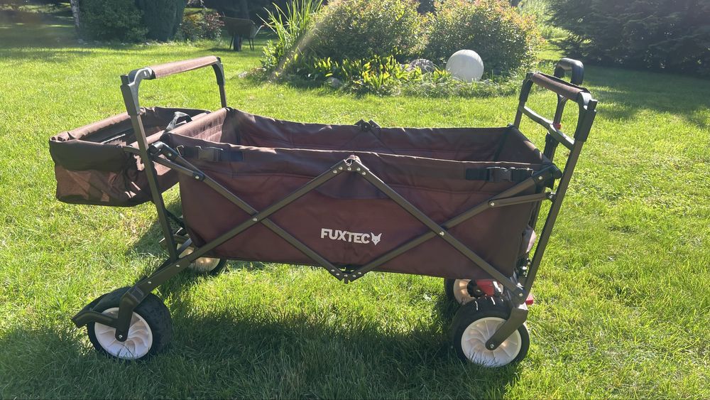 Wózek plażowy Fuxtec JW76C stan idealny