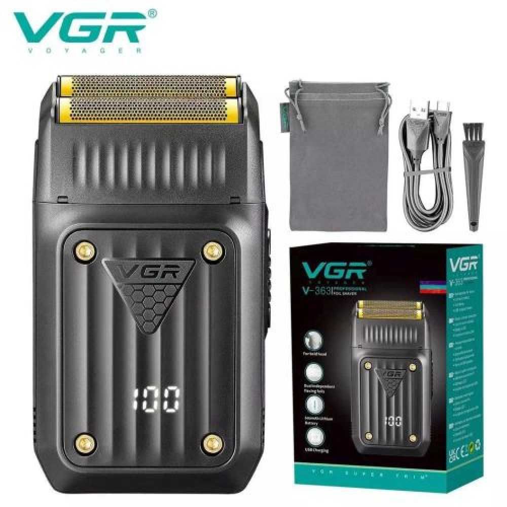 Электробритва VGR V-363 шейвер для сухого бритья с LED Дисплеем