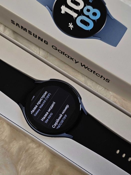 Samsung Galaxy Watch 5 Новий стан! Сапфірове скло! Офіційний для Украї