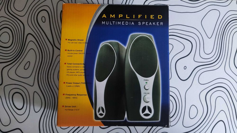 Новые колонки Amplified Multimedia Speaker