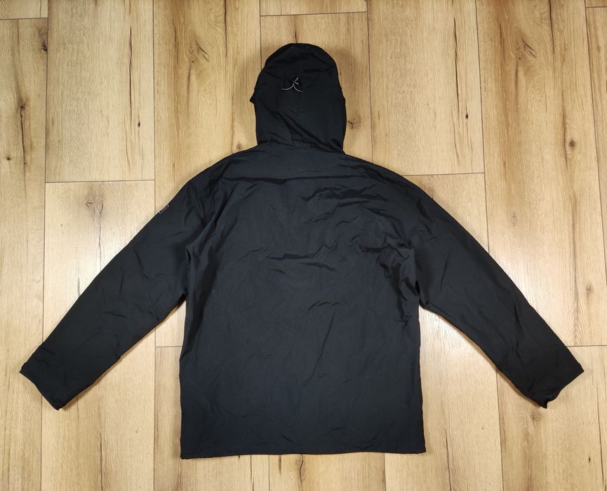 Jack Wolfskin Texapore męska czarna kurtka z kapturem w rozmiarze L