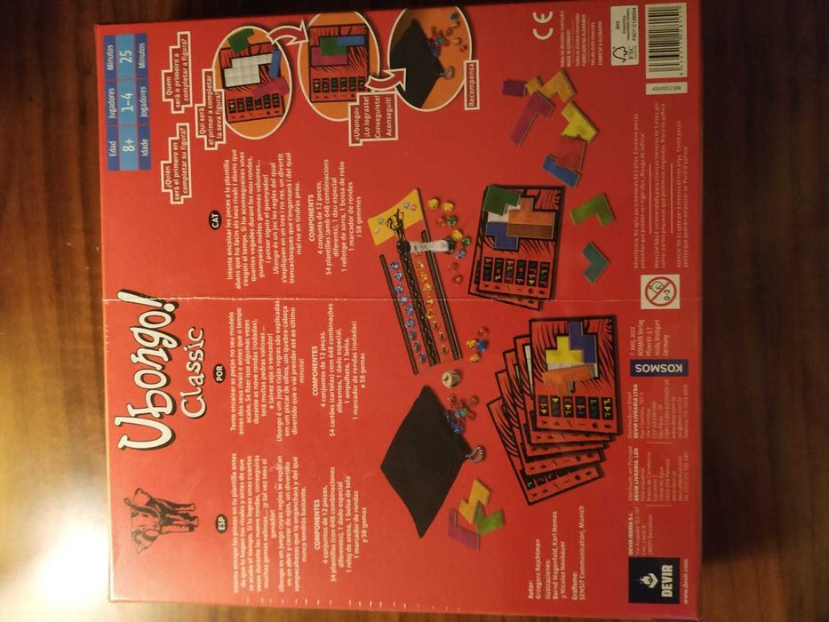 Ubongo, Jogo de tabuleiro