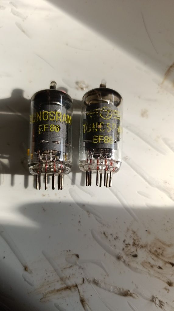 Радиолампы разные ЕСС82, EF86, EL74, EC360, ECF80