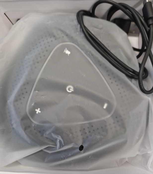 Altifalante portátil para conferências com USB