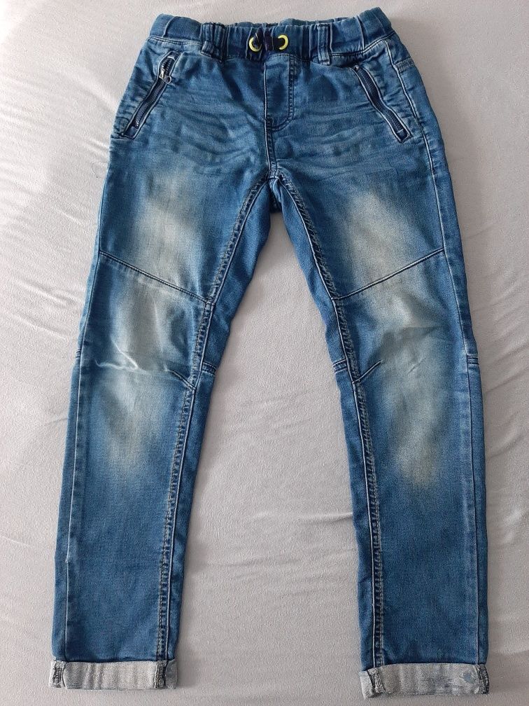 Spodnie jeansowe chłopięce jeans dla chłopcaCool Club r. 140