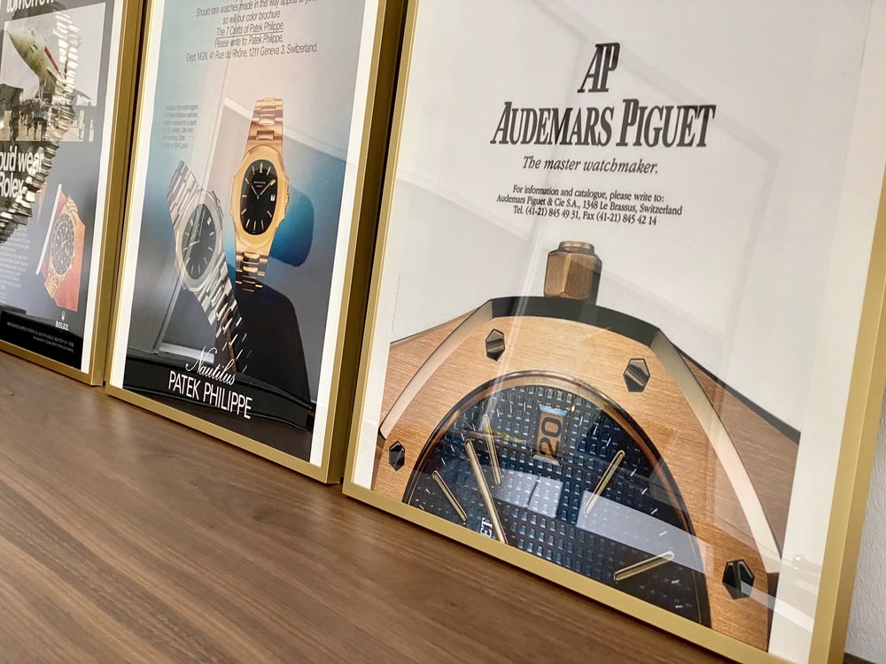 Plakat | Poster | Vintage | Loft | Rolex - Patek Philippe | Komplet