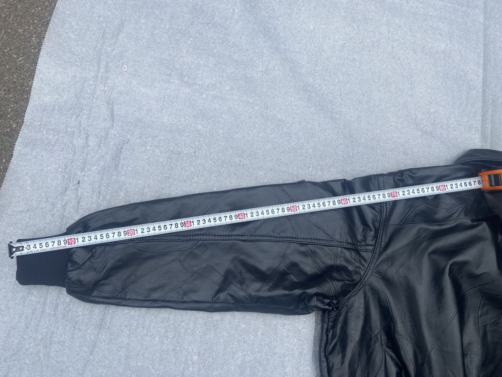 Куртка бомбер Alpha Industries NASA кожа