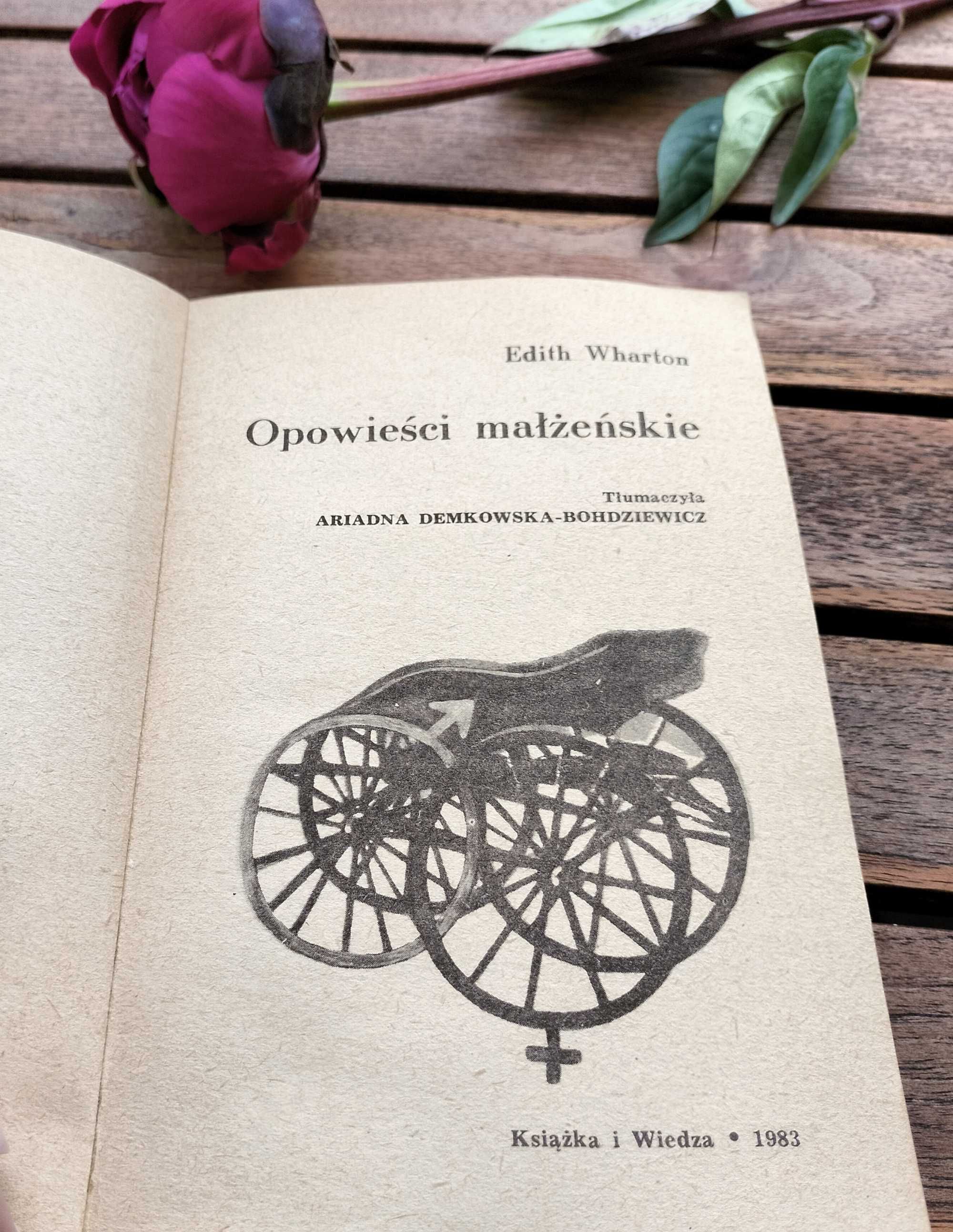 Książka "Opowieści małżeńskie" Edith Wharton