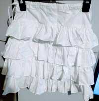 Cocodrillo 134 spódnica białą falbany