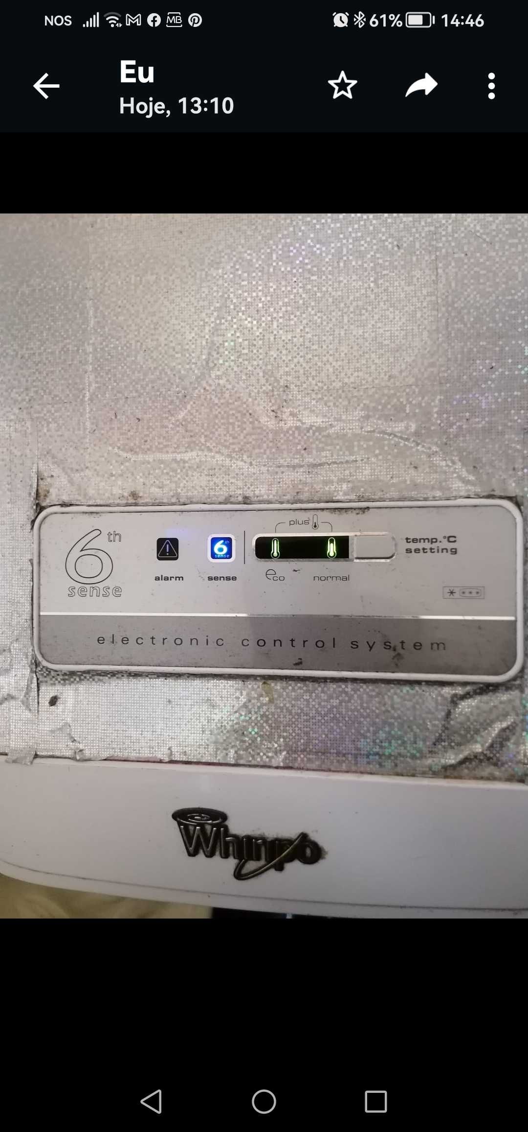 Arca congeladora Vendida