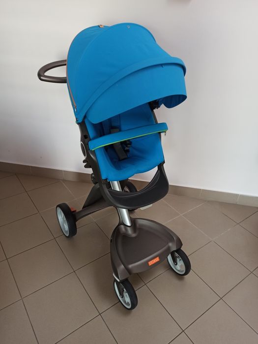 Wózek 3w1 Stokke Xplory V4 DUŻY ZESTAW / DODATKI
