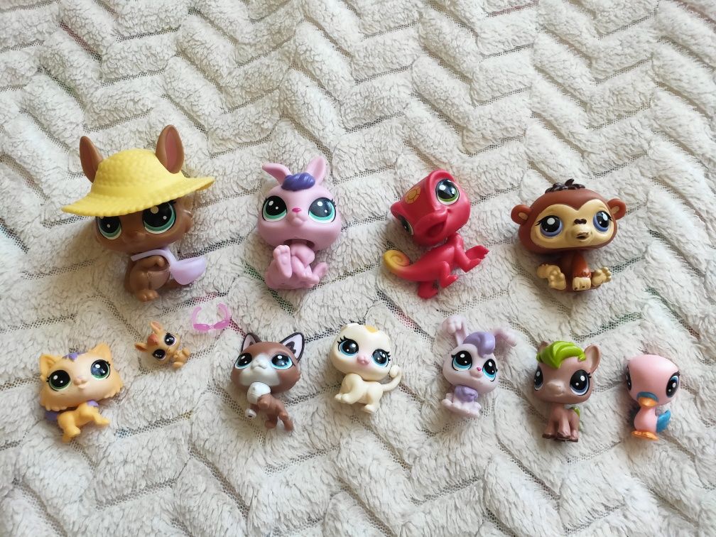 Figurki LPS 10 sztuk