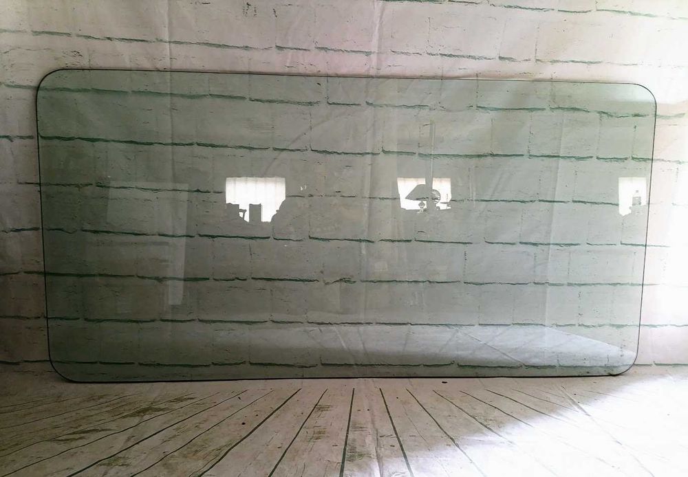 Enorme tampo de mesa em vidro 2x1mt