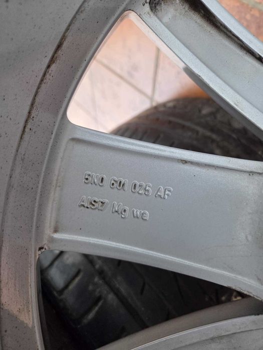 Alufelgi Koła Vw Tiguan T-Rock Tauron Golf 5N0#601#025AF Lato